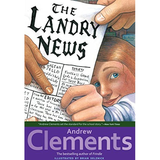 The Landry News by Andrew Clements  Half Price Books India Books inspire-bookspace.myshopify.com Half Price Books India
