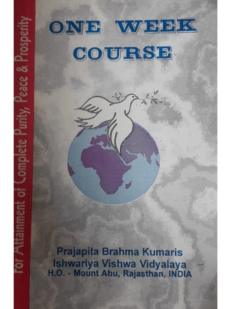 One Week Course by Prajapita Brahma Kumaris Half Price Books India Books inspire-bookspace.myshopify.com Half Price Books India