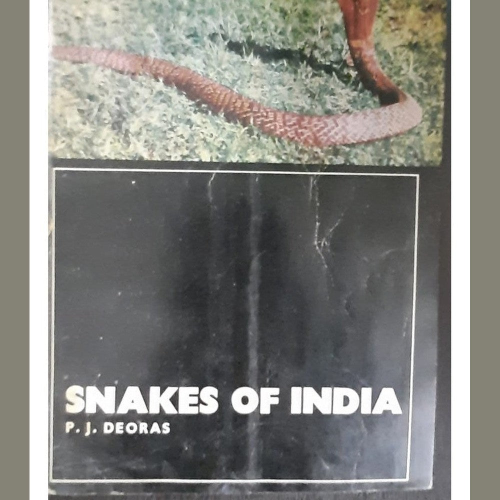 Snakes Of India by P.J.Deoras Second Edition Half Price Books India Books inspire-bookspace.myshopify.com Half Price Books India