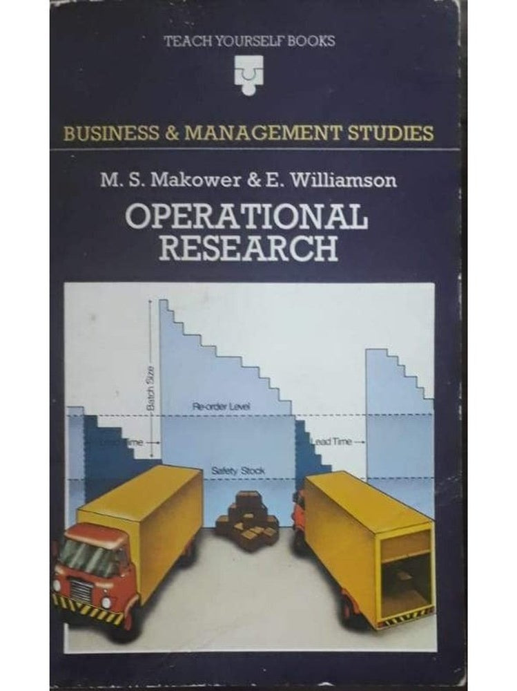 Operational Research BY MS Makeover and E Williamson Half Price Books India Books inspire-bookspace.myshopify.com Half Price Books India