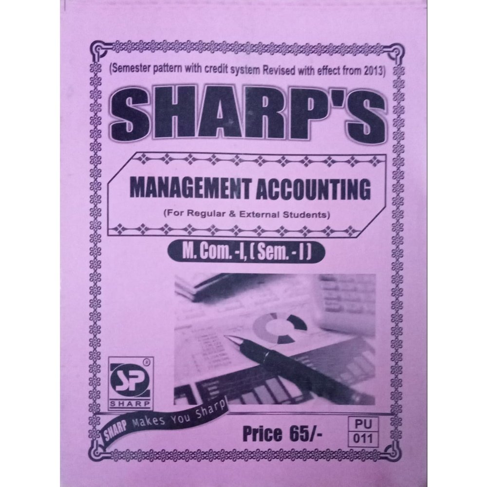 Sharp's Management Accounting (D)