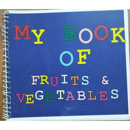 My Book of Fruits And Vegetables