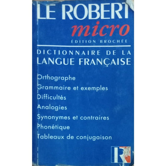 Le Robert Langue Franchaise By Alain Rey
