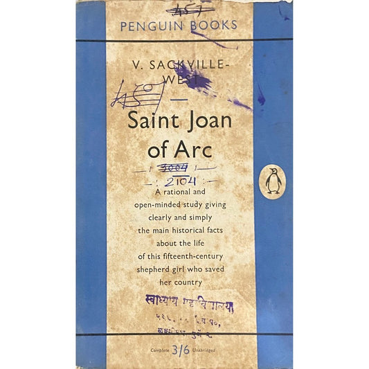 Saint Joan of Arc by V Sackville