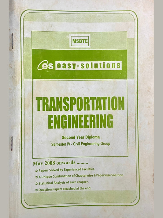 Transportation Engineering