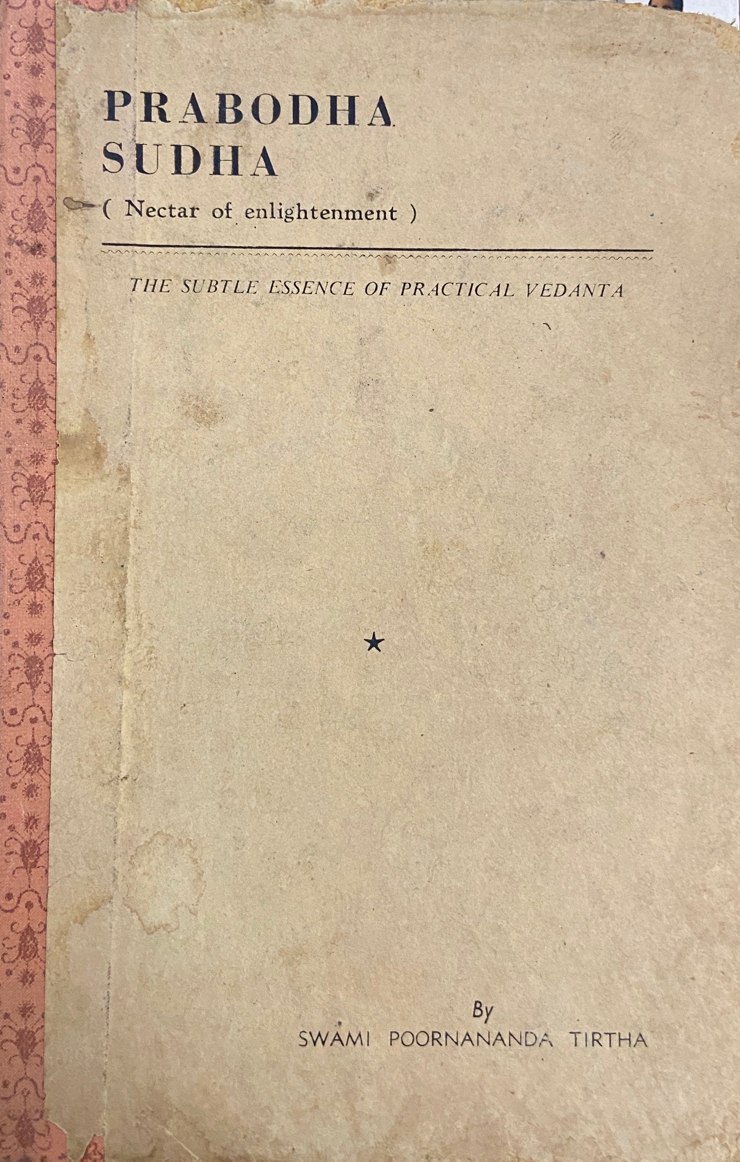 Prabodha Sudha by Swami Poornananda Tirtha