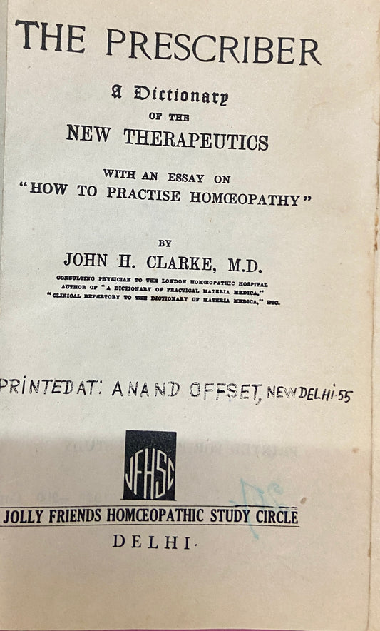 The Prescriber by John Clarke