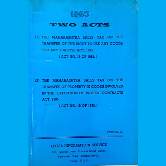 Two Acts 1985 (D)