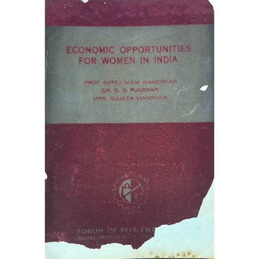 Economic Opportunities for Women In India by Mani Kamerkar