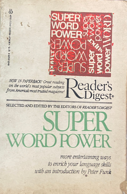Super Word Power by Readers Digest