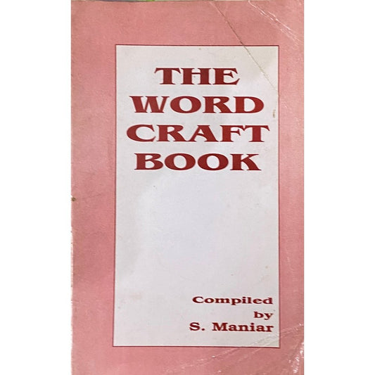 The Word Craft Book by S Maniar