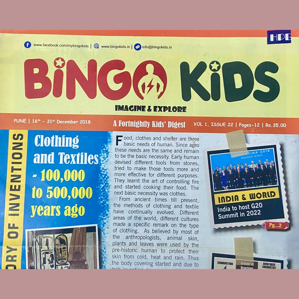 Bingo Kids 31 Dec 2018