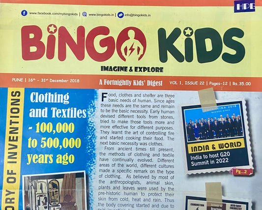 Bingo Kids 31 Dec 2018