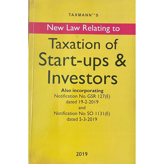 Taxation of Start Up & Investors by Taxman
