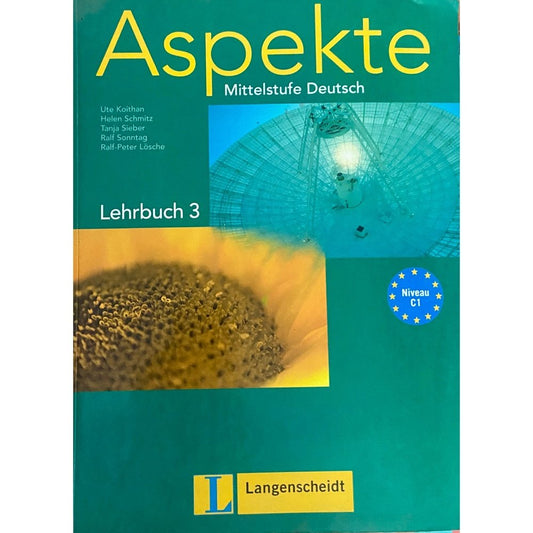 Aspekte Mittelstufe Deutsch Lehrbuch 3 (D)