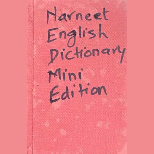 Navneet English Dictionary Mini Edition (P)