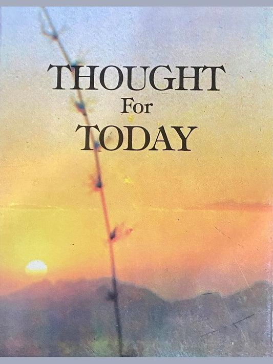 Thought for Today (P)