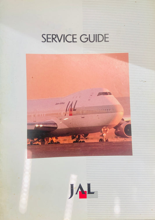 Service Guide Japan Airlines (D)