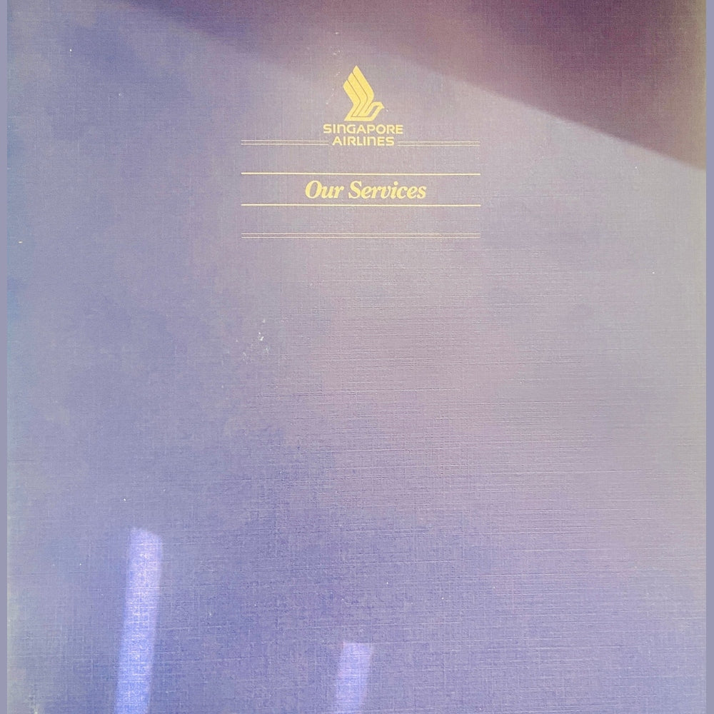 Singapore Airlines Our Services (D)