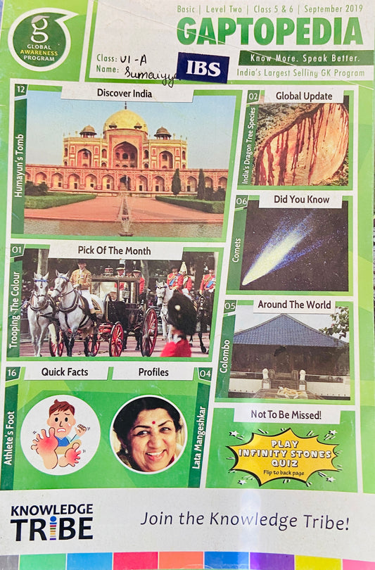 Gaptopedia Level 2 Class 5&6