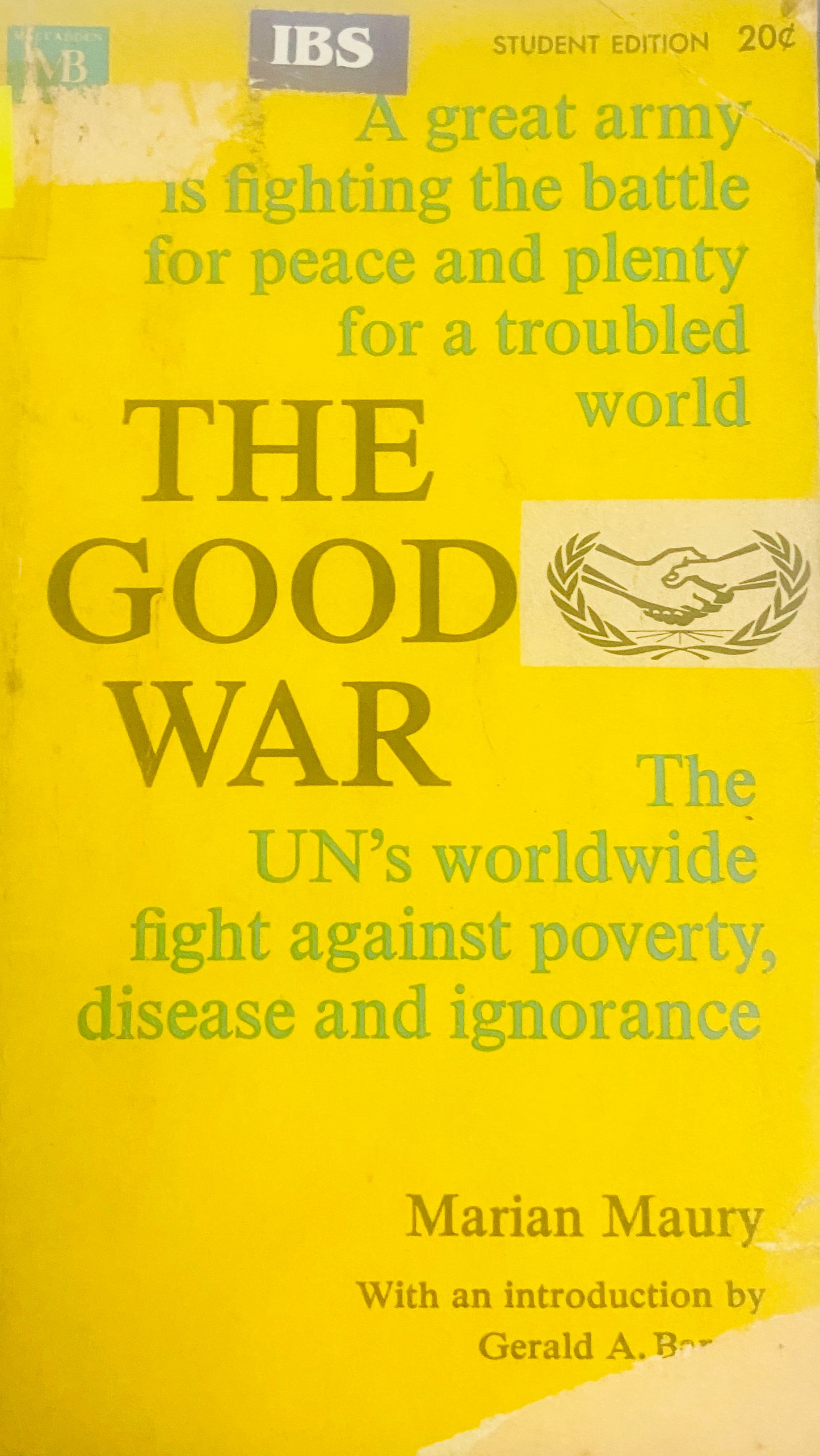 The Good War by Marian Maury