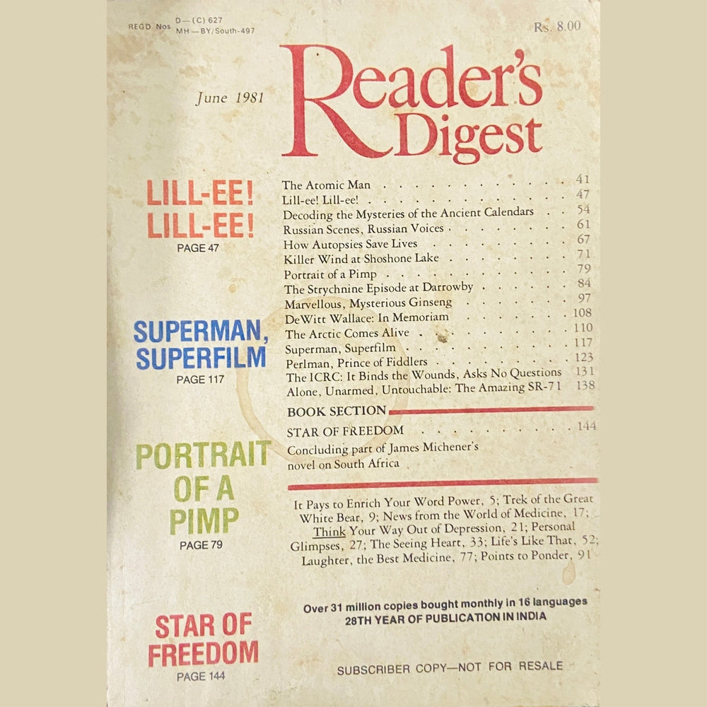 Readers Digest Jun 1981
