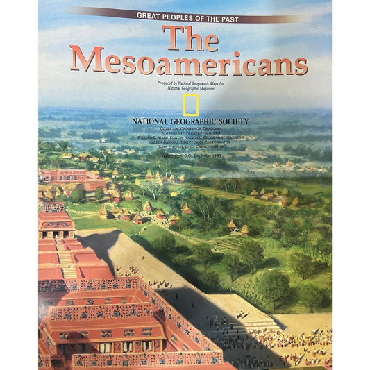 The Mesoamericans - National Geographic (Map)