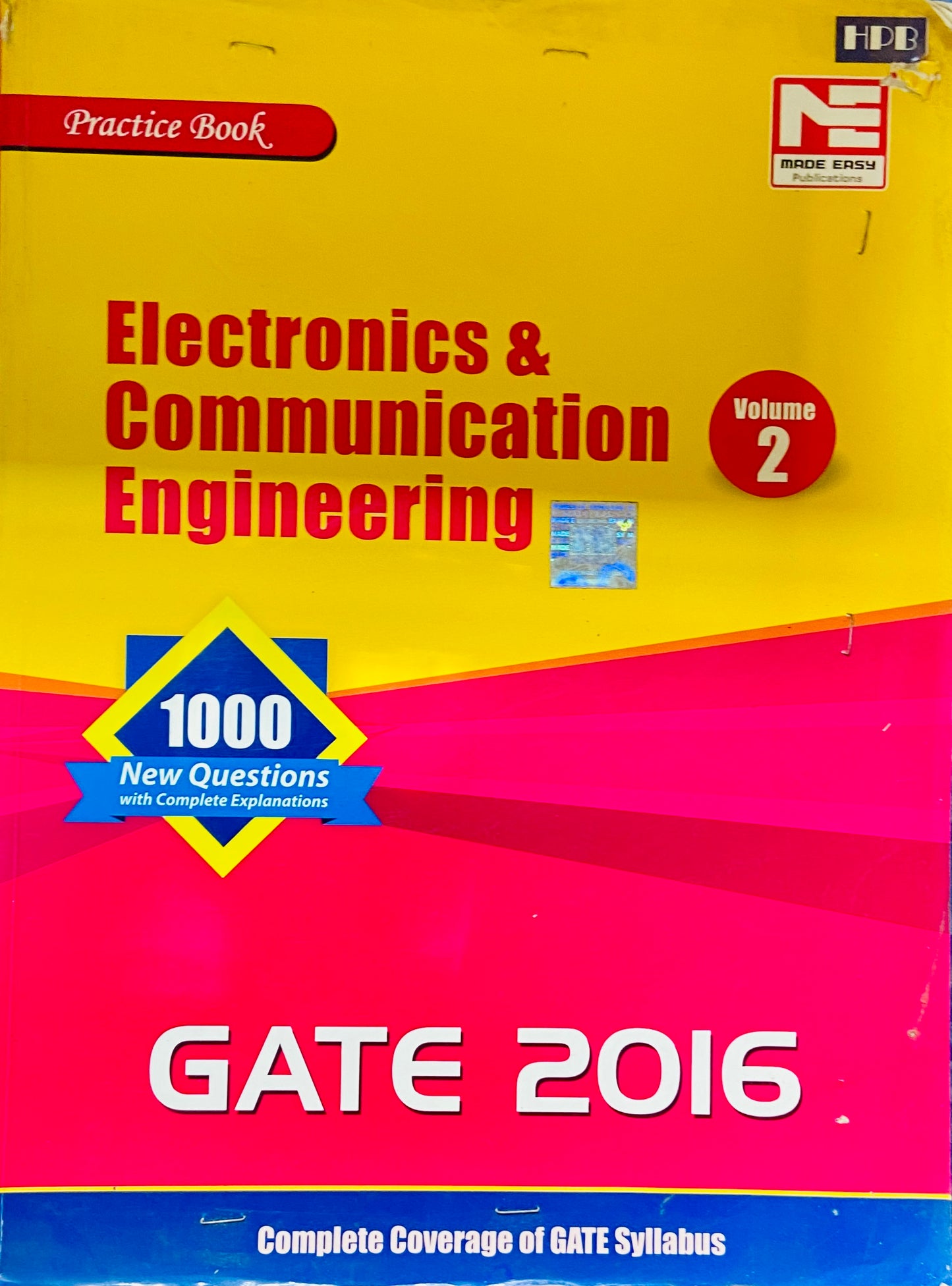 Electronics & Communication Engineering Vol 2 (D)