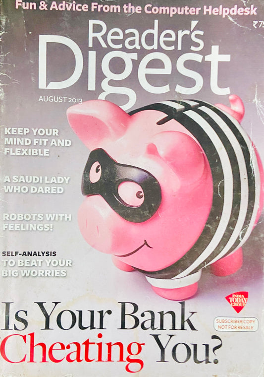 Reader's Digest August 2013