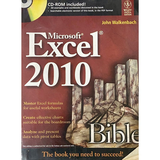 Microsoft Excel 2010 Bible by John Walkenback