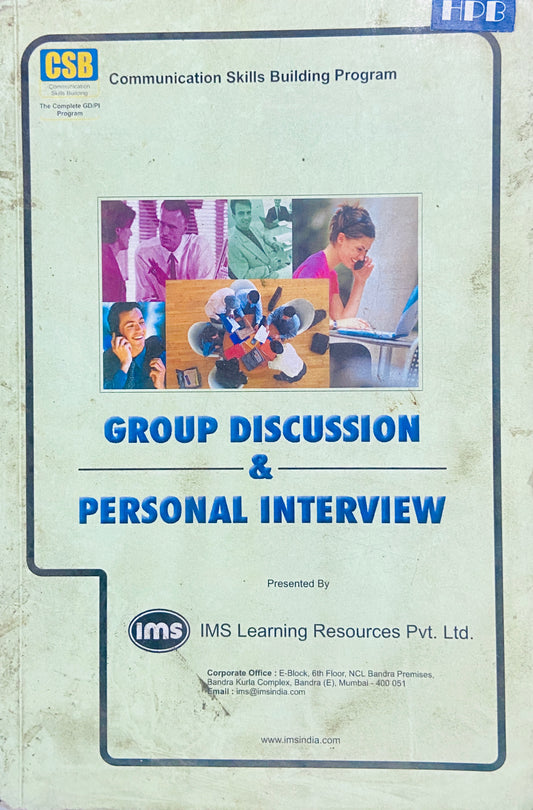 Group Discussion and Personal Interview