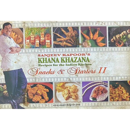 Khna Khajana Snacks and Starters by Sanjeev Kapoor