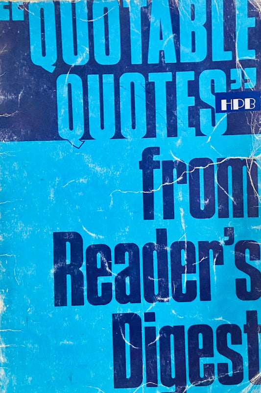 Quotable Quotes from Readers Digest