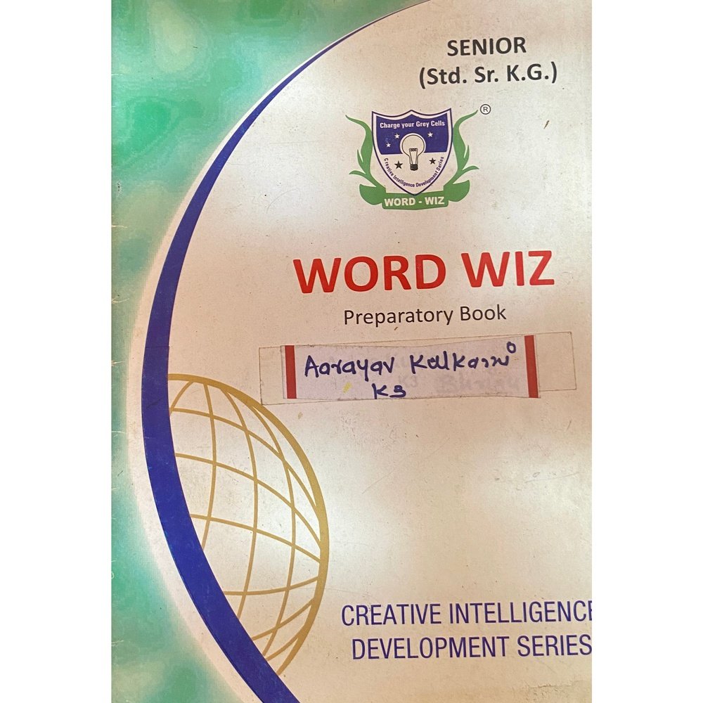 Wordwiz Preparatory Book Sr Kg