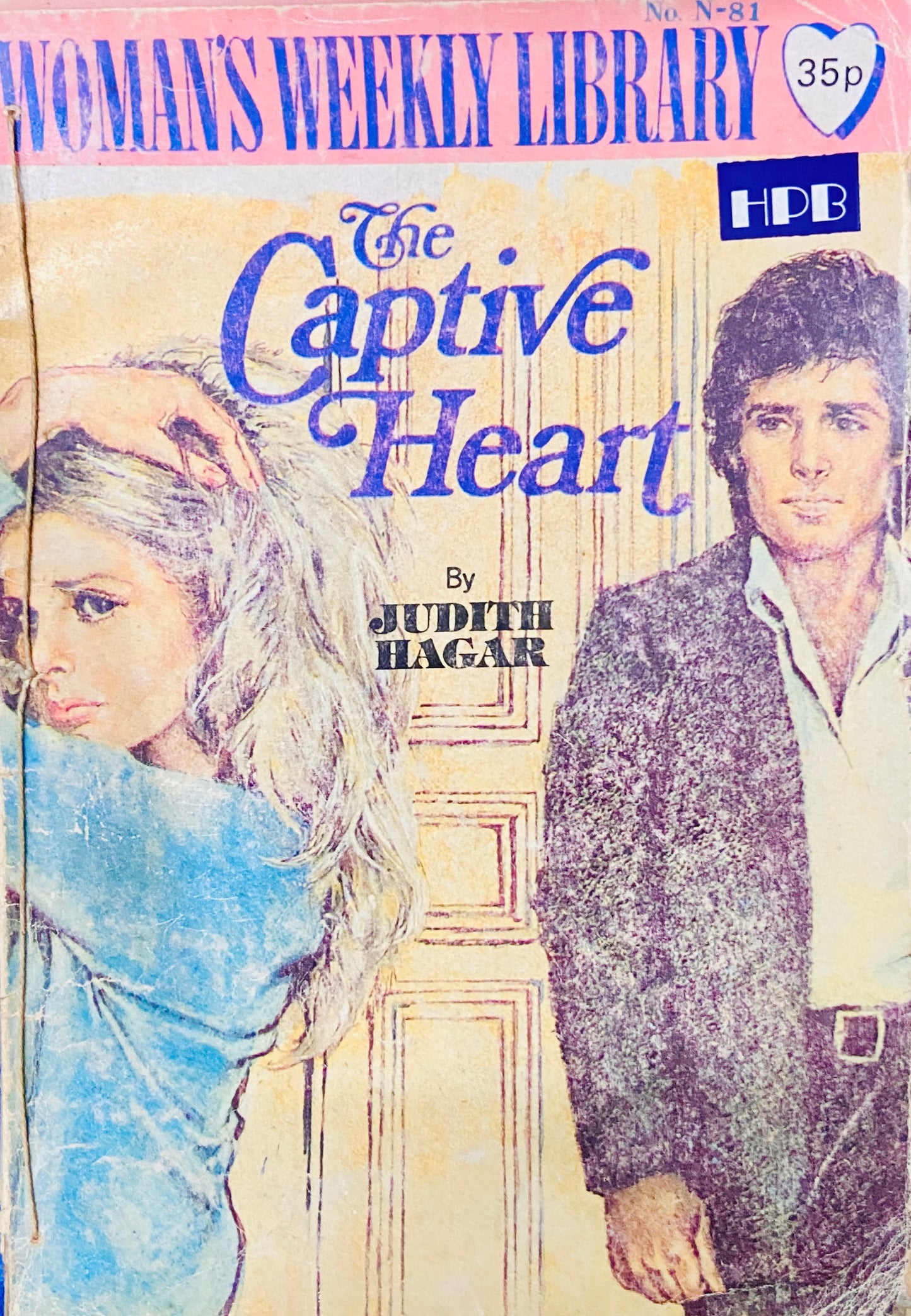 The Captive Heart by Judith Hagar