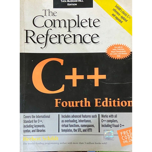 The Complete Reference C++ by Herbert Schildt