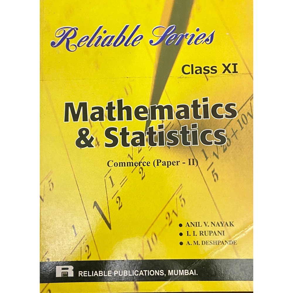 Mathematics & Statistics For Commerce Paper II Class XI (D) – Inspire ...