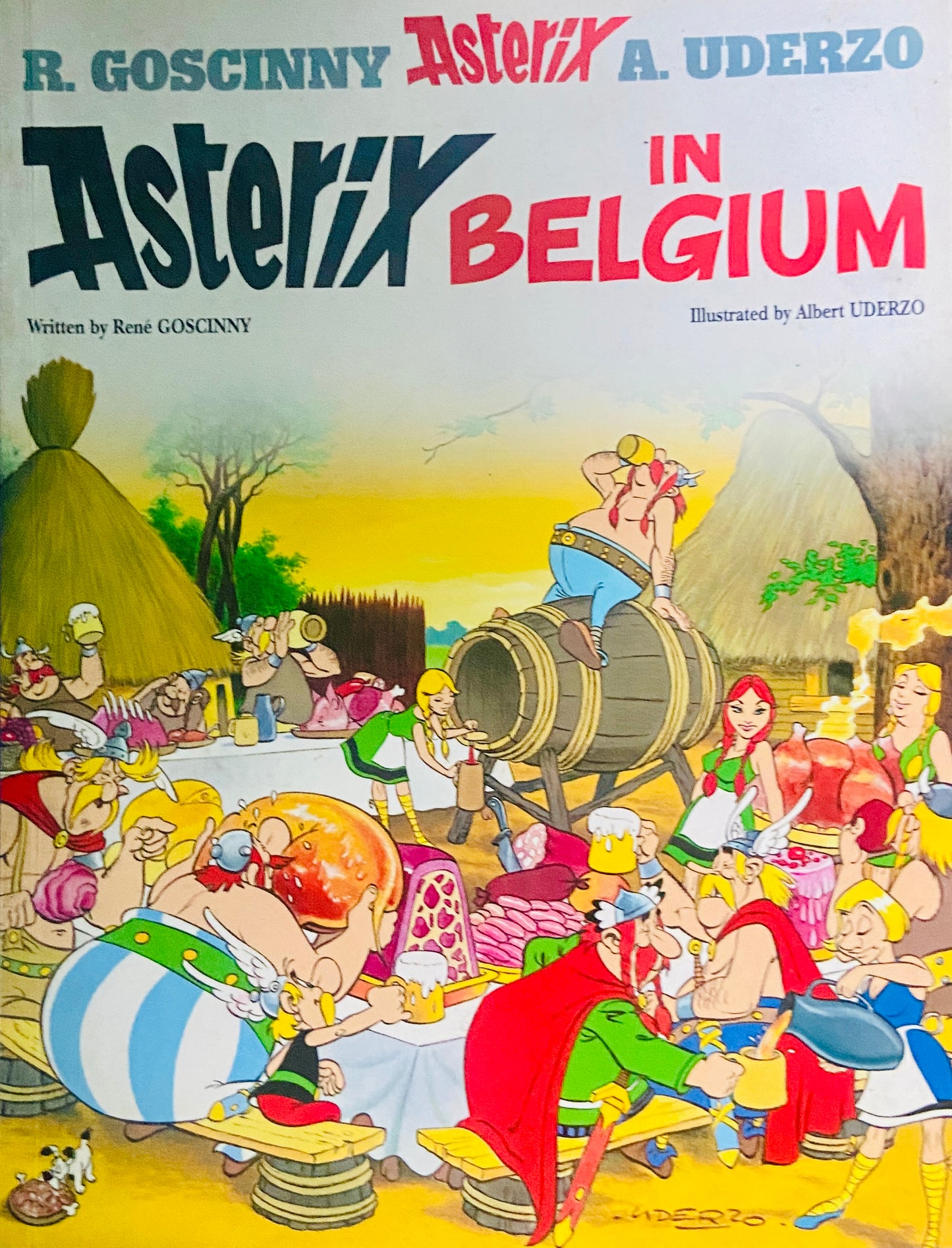 Asterix in Belgium by R Giscinny, A Uderzo