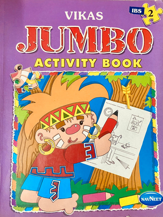 Vikas Jumbo Activity Book (D)