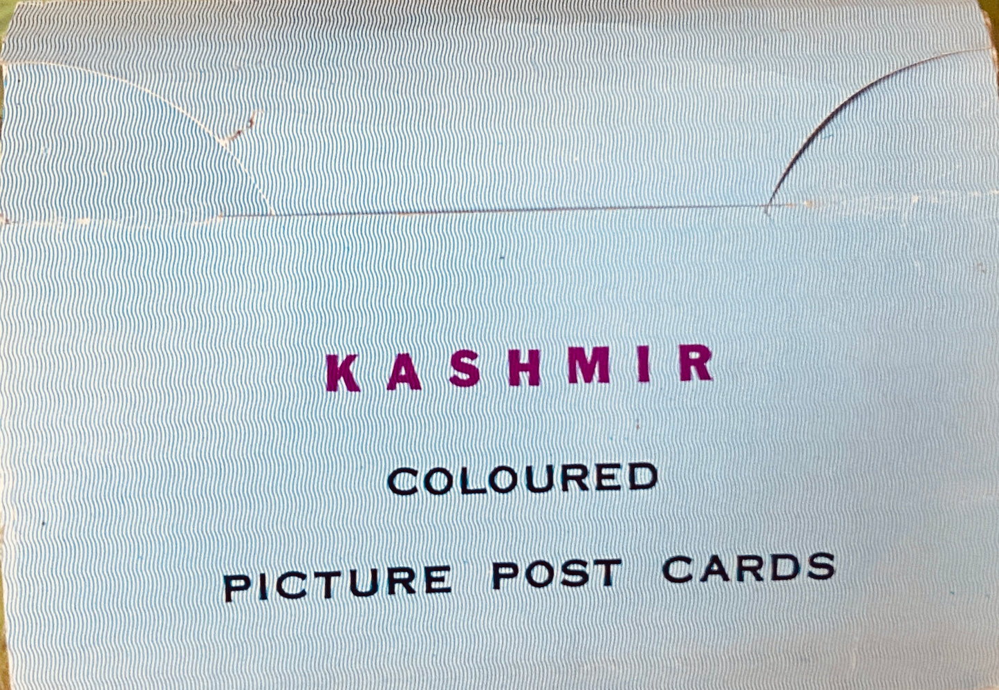 Kashmir Coloured Picture Post Cards