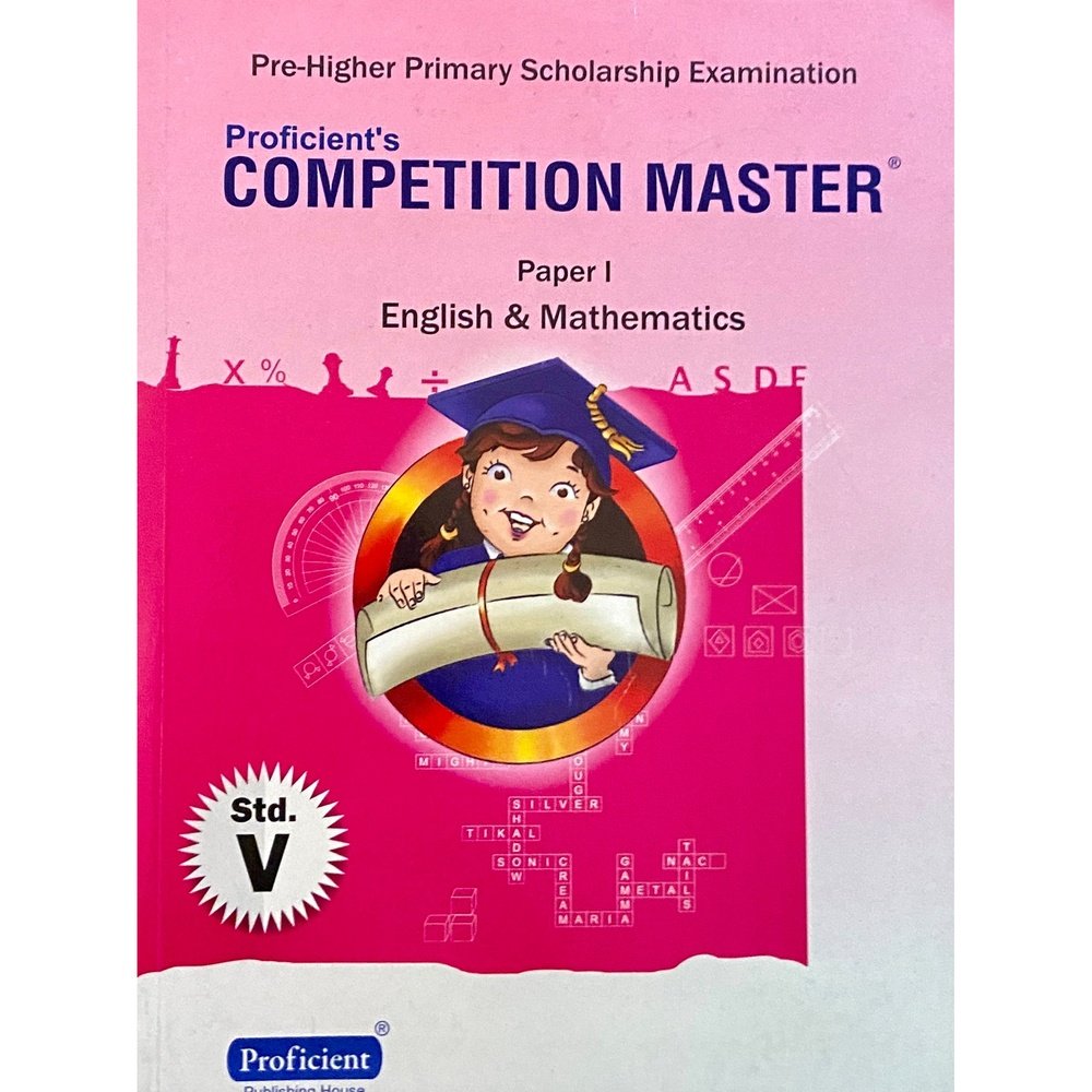 Competition Master Paper I English & Mathematics Std V (D – Inspire ...