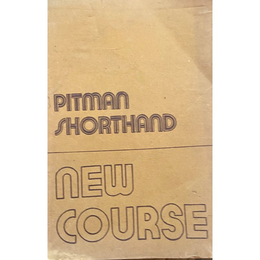 Pitman Shorthand New Course