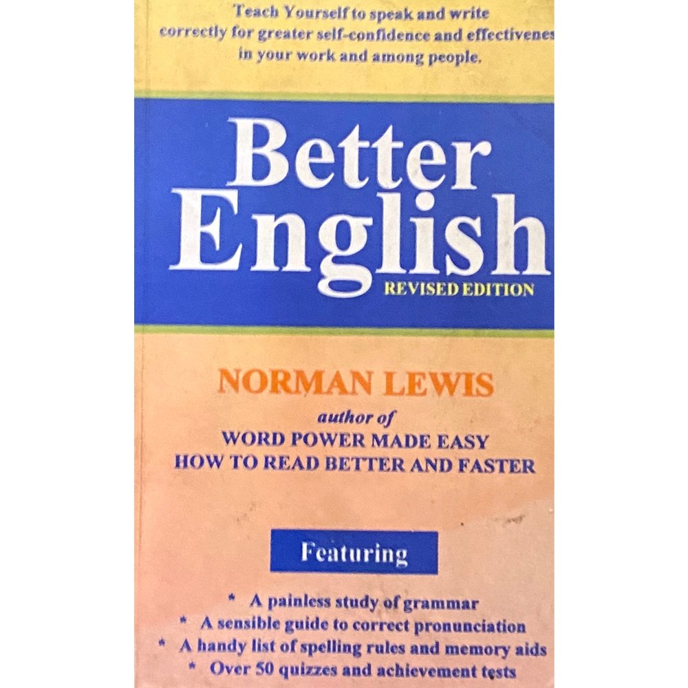 Better English by Norman Lewis