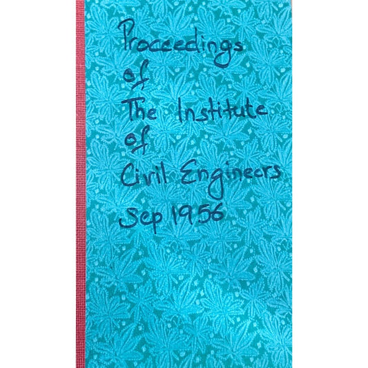 Proceedings of the Institute of Civil Engineers Sep 1956 (N)