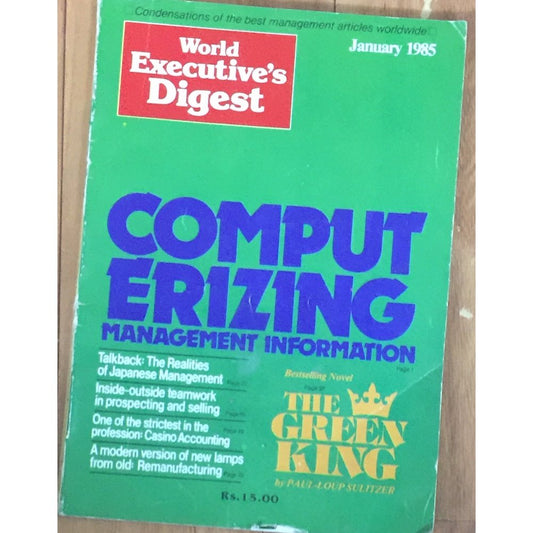 World Executives Digest Jan 1985 S