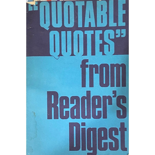 Quotable Quotes from Readers Digest