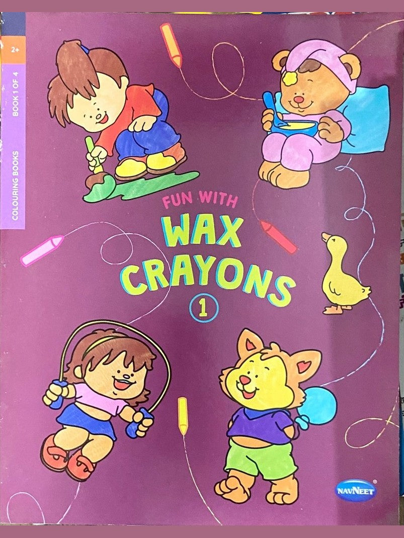 Fun With Wax Crayons 1 D