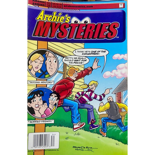 Archie's Mysteries  # 34 (D)