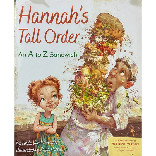Hannah's Tall Order by Linda Vander Heyden (D)