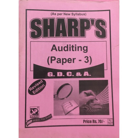 Sharps - Auditing GDC&A